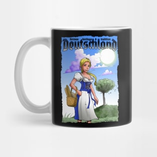 Deutschland - Bread Girl Mug